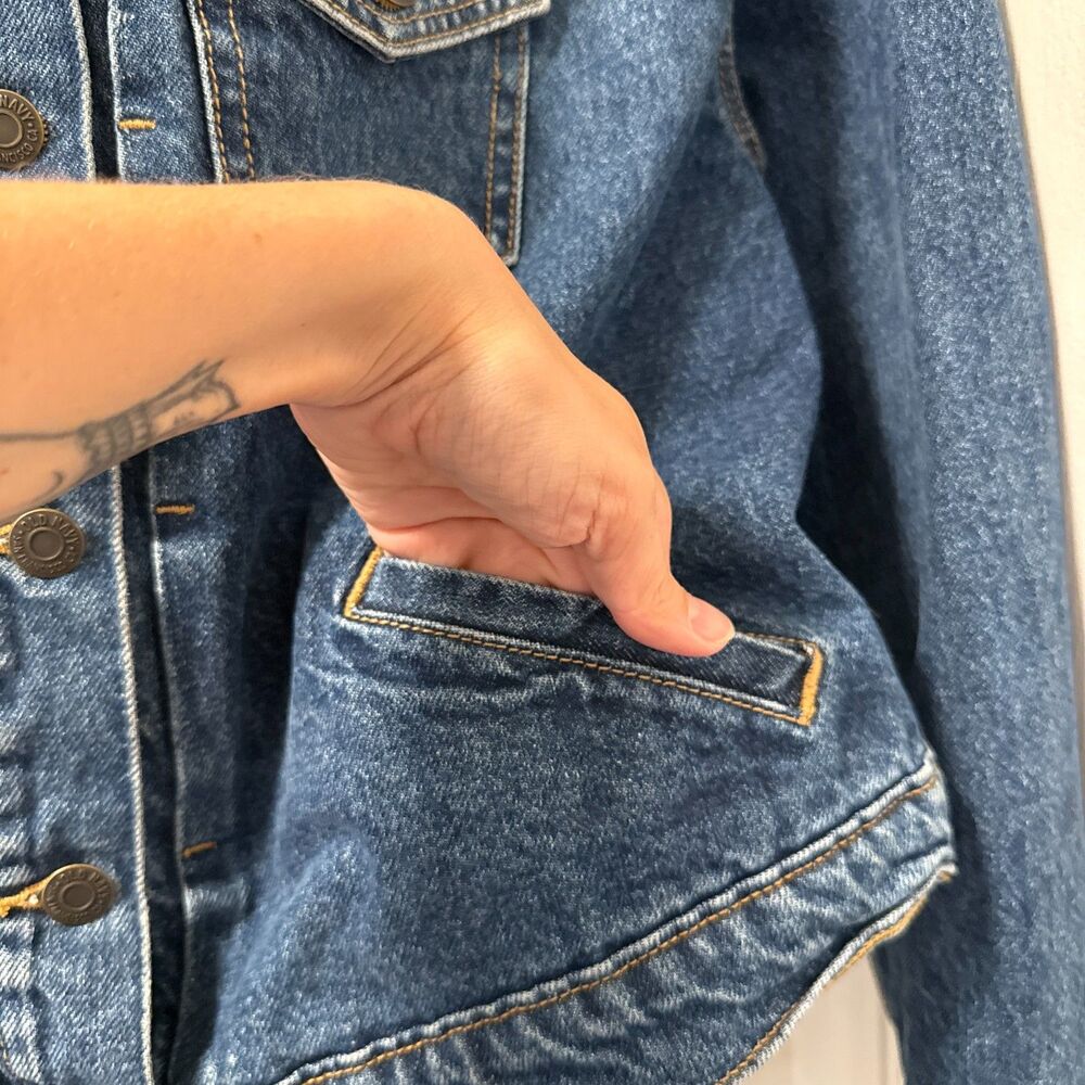 Cropped Denim jacket - Picture 4 of 6